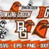 Bundle Logo Bowling Green Falcons Svg