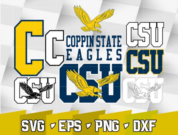 Bundle Logo Coppin State Eagles Svg, Trending Svg