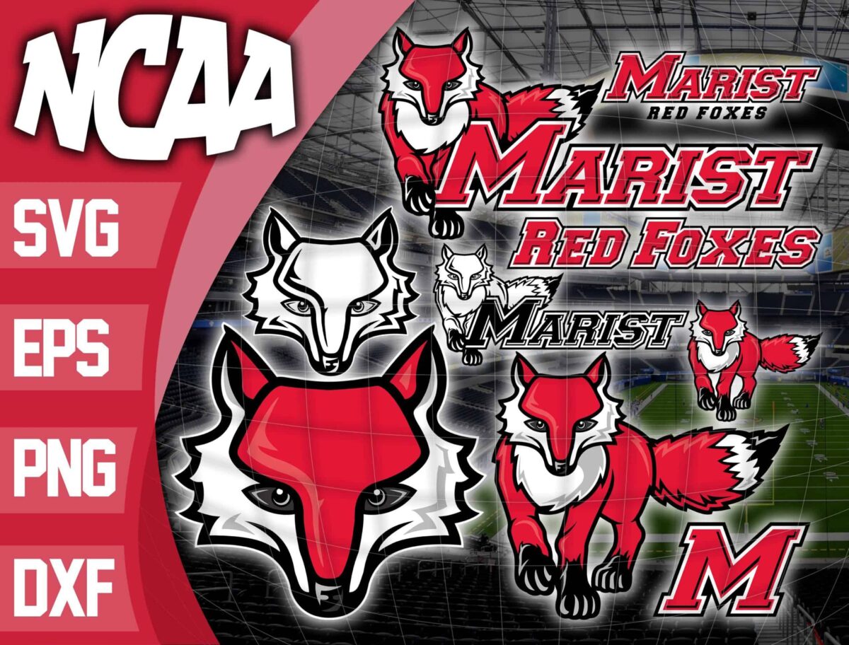 Bundle Logo Marist Red Foxes Svg, Trending Svg
