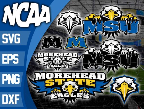 Bundle Logo Morehead State Eagles Svg, Trending Svg