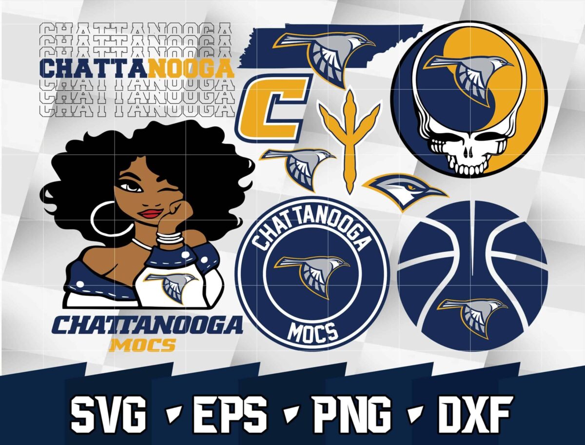 Bundle Ncaa Random Vector Chattanooga Mocs Svg,