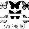 Butterfly Svg Butterfly Bundle Svg Monogram Butterfly Svg Kcrgd 100x100
