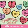 Candy Heart Svg Bundle Valentine Heart Svg Conversation Hearts Svg Qddfu 100x100
