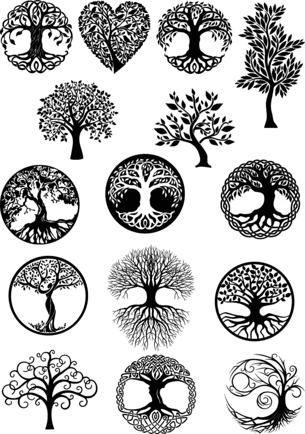 Celtic Tree Of Life Svg, Tree Of Life Clipart, Tree Of Life Svg, 15