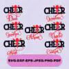 Cheer Family Bundle Svg Cheer Mom Svg Cheer Dad Svg Cheer Sister Fsksu 100x100