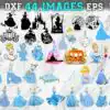 Cinderella Svg Bundle Cinderella Svg Disney Svg Bundle Disney Tjowe 100x100