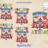Circus Birthday Family Bundle Png Circus Personalized Png Circus C6e9o 100x100