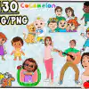 Cocomelon Characters Svg