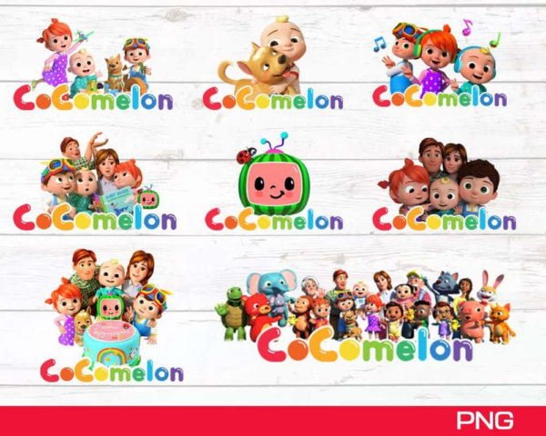Cocomelon Family Logo, Png Cocomelon Kids, Png File, Cocomelon Png,