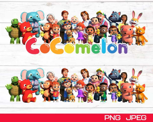 Cocomelon Family Logo, Png Cocomelon Kids, Png File, Cocomelon Png,