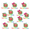 Cocomelon Family Svg, Cocodad Printfile, Cocomom Birthday Svg,