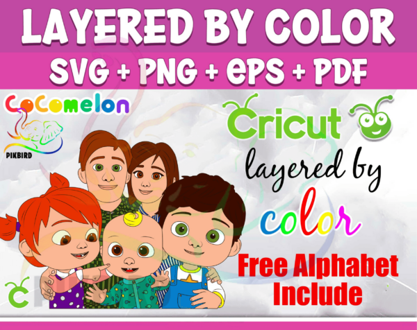 Cocomelon Svg Cocomelon Clipart Cocomelon Png Cocomelon Bundle Svg