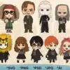 Cute Hogwards Characters Clipart Harry Potter Svg Hermione Cut Izcza 100x100