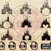 Disney Castle Svg