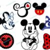disney massive bundle svg eps png vector cricut mickey mouse minnie ybfkt