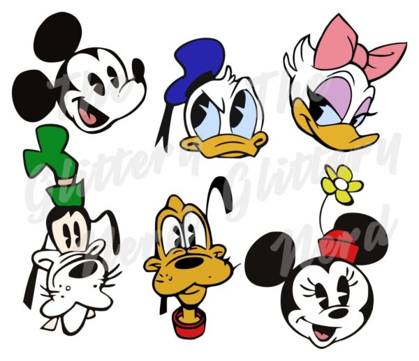 Disney Mickey Mouse And Friends New Cartoon Shorts Svg Download