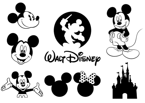 Disney Mickey Mouse Svg, Mickey Mouse Bundle, Mickey Mouse Vector,