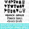 Disney Snack Food Cricut And Silhouette Cut Files Bundle Digital Rxzkk 100x100