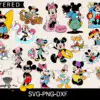Disney Summer Svg Bundle