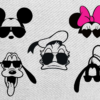 disney sunglasses svg minnie mouse sunglasses svg mickey mouse i6isr