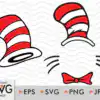 Dr Seuss Cat In The Hat Svg Dr Seuss Cat In The Hat Svg Svg Png Cricut Silhouette Cut File Vhguw 100x100