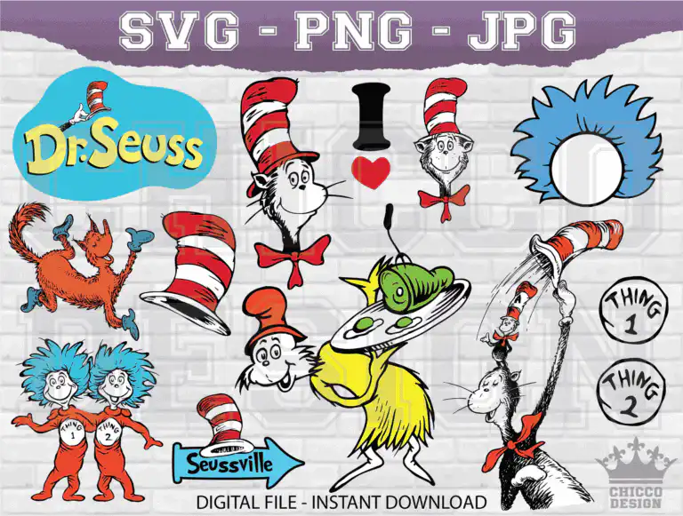 Dr Seuss Digital Files