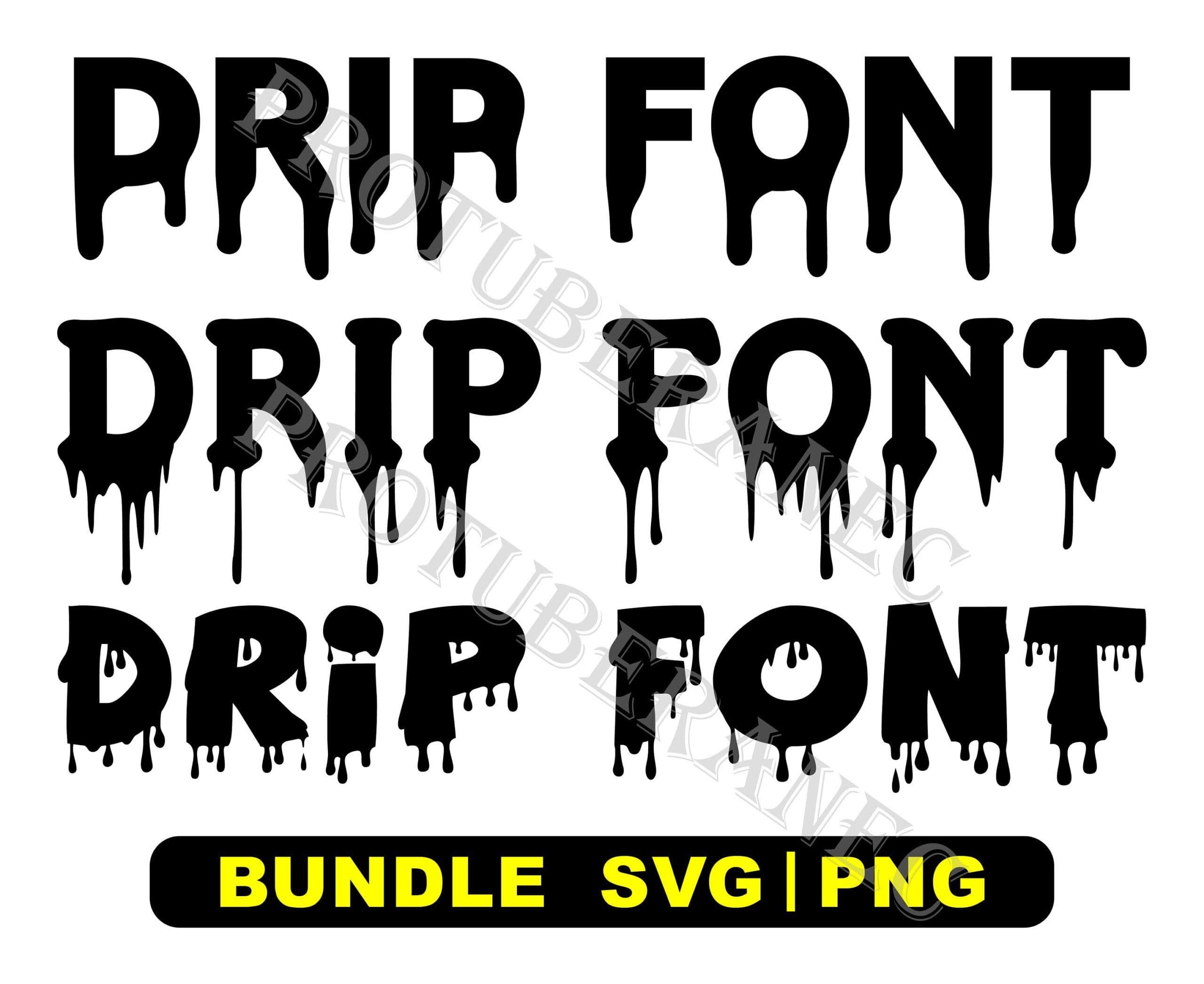 Drip Font Blood Font Blood Drip Font Halloween Font Dripping Font ...