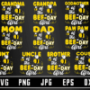 family bundle bee day svg bee svg bee day girl happy birthday fsef4