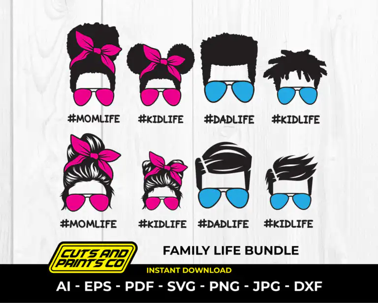 Family Life Svg