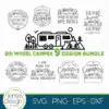 Fifth Wheel Camper Svg Bundle 5th Wheel Cut Files Camping Bucket Ief0q 100x100