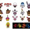 Fnaf Svg Five Nights At Freddys Set Freddys Svg Cut Files For L0prq 100x100