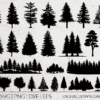 forest svg bundle trees svg bundle trees silhouette svg forest fcqj9