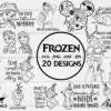 Frozen Bundle Svg Let It Go Svg Frozen Svg Frozen Cut File Elsa Zgdea 100x100