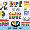 Gay Pride Svg Bundle Pride Svg Lgbt Svg Gay Pride Svg Rainbow 3fagp 100x100
