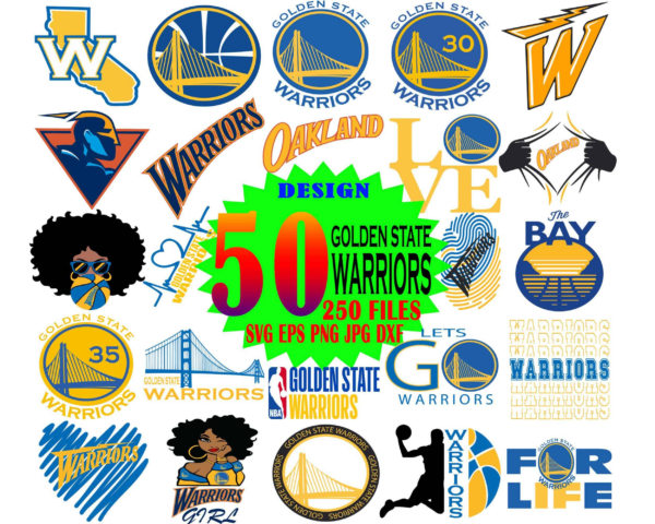 Golden State Warriors Svg Files, Warriors Logo Svg Files For Cricut,