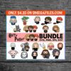 Harry Potter Bundle, Harry Potter Cute, Svg, Cricut, Vector,Cut