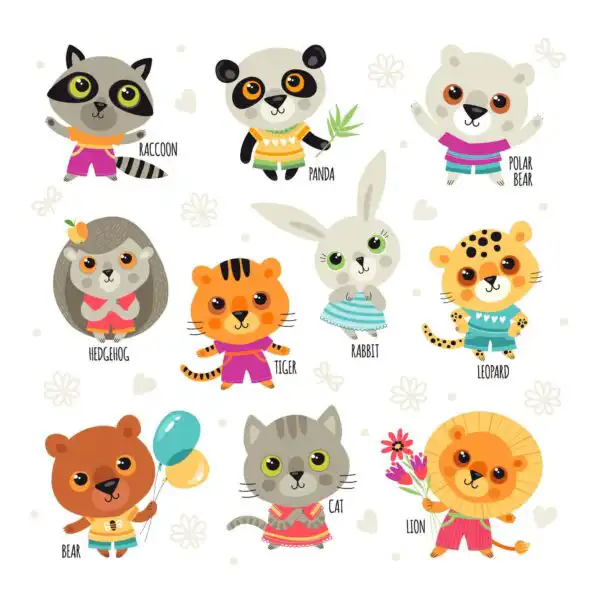 Illustrations With Animals