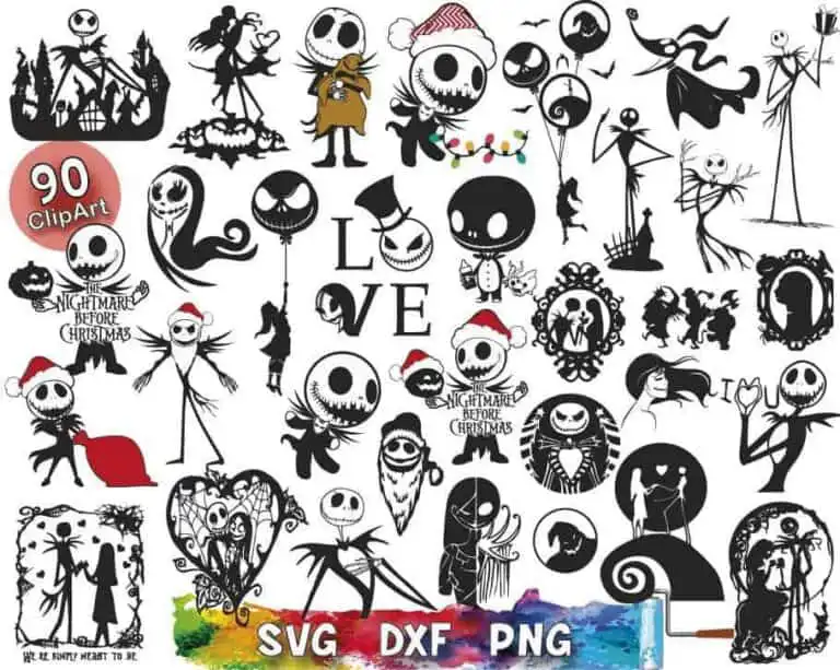 Jack Skellington Svg