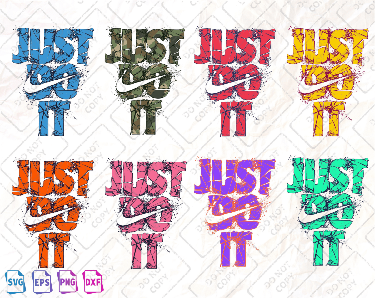 Just Do It 8 Svg Bundle, Art Logo Svg, Sports Logo Clipart, Shoes