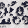 Little Mermaid 10 Svg Bundle, Little Mermaid Cut File, Ariel Svg For