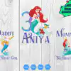 Little Mermaid Birthday Png The Little Mermaid Birthday Girl Png L11so 100x100