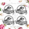 Mamasaurus Svg, Family Bundle, Daddysaurus Svg, Sistersaurus Svg,