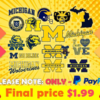 Michigan Wolverines, Ncaa Svg Bundle, For Crafts, For T Svg, For