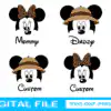 Mickey And Minnie Animal Kingdom Theme Svg