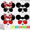 Mickey Mouse Sunglasses Svg