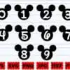 Mickey Numbers Svg Disney Numbers Svg Numbers Svg Mickey Mouse Svg Crjri 100x100
