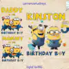 Minions Birthday Family Bundle Png Minions Personalized Minions Uivig 100x100