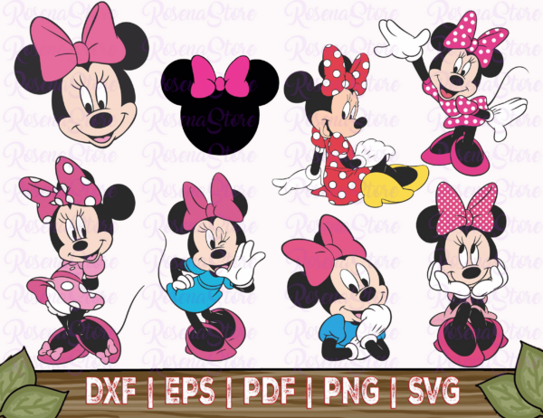 Minnie Mouse Svg, Minnie Svg, Mickey Mouse Svg, Disney Trip Svg,