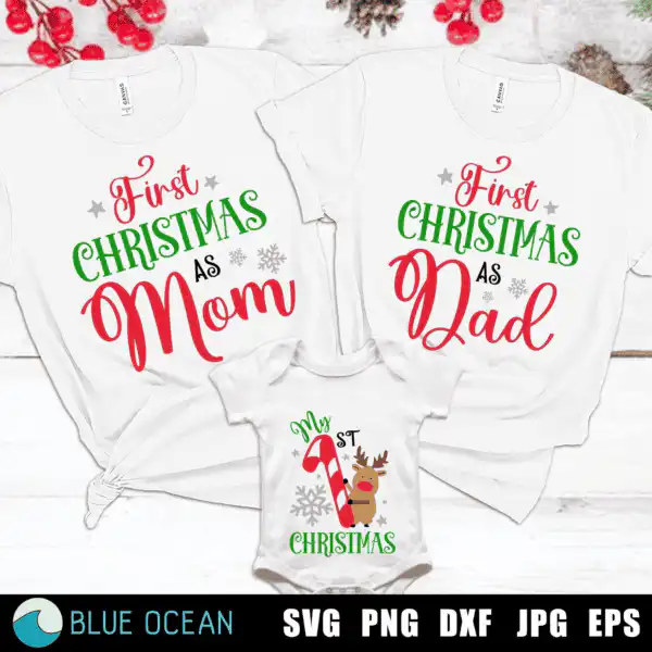 My First Christmas Svg