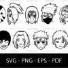 Naruto Face Svg Naruto Vector Naruto Svg Naruto Cutfile Sf4gw 100x100